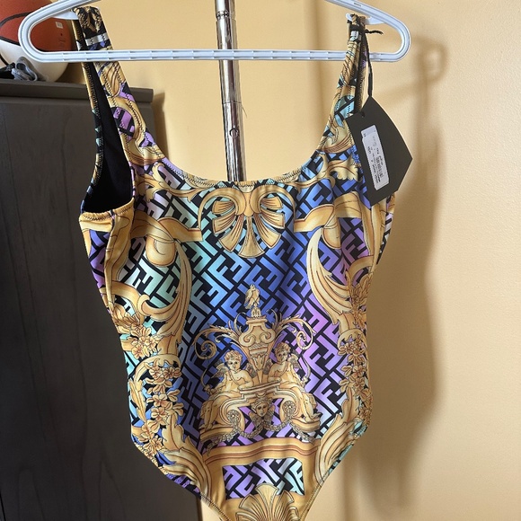 Fendi X Versace one piece swim suit - Picture 3 of 4